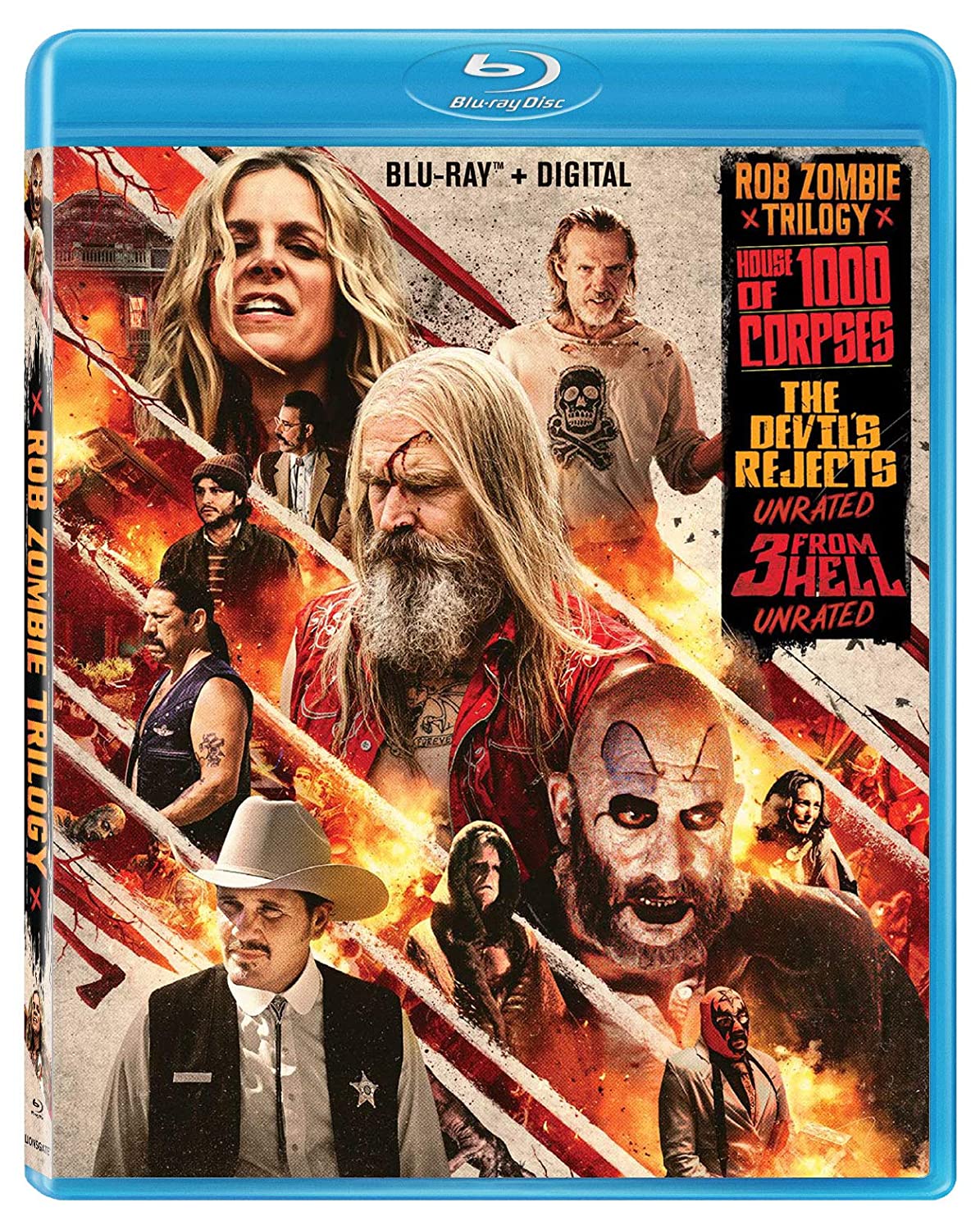 Rob Zombie Triple Feature Unrated BD + Digital 